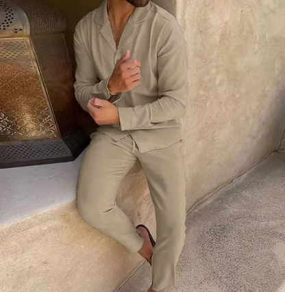 Brit & Boho™ | Noah Linen Lounge Set