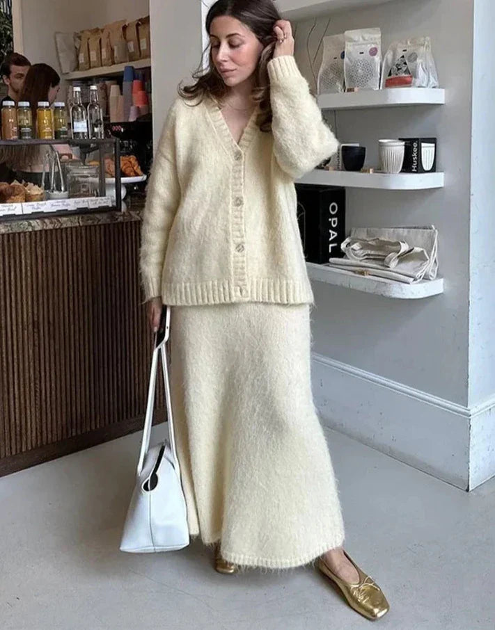 Brit & Boho™️ Aria I Neck Cardigan Sweater Brit & Boho | Fashion & Boutique