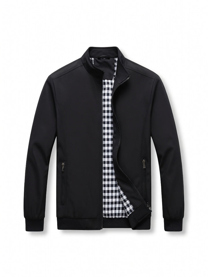 Brit & Boho™️ | Lucas' Classic Zip-Up Jacket