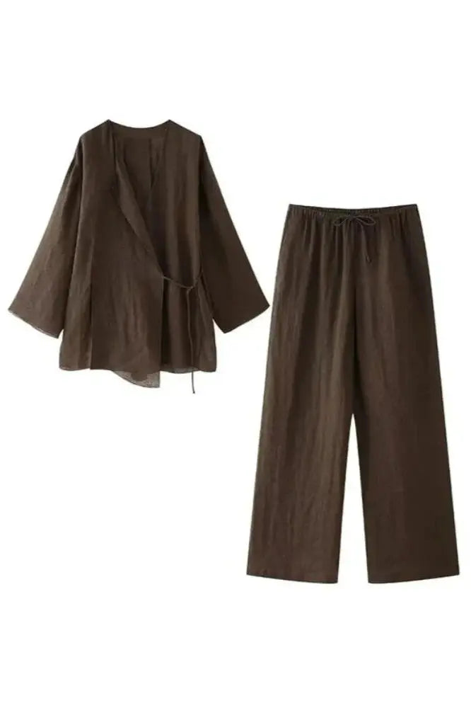 Brit & Boho™️ | IBIZA Linnen set | Feel the summer TMS