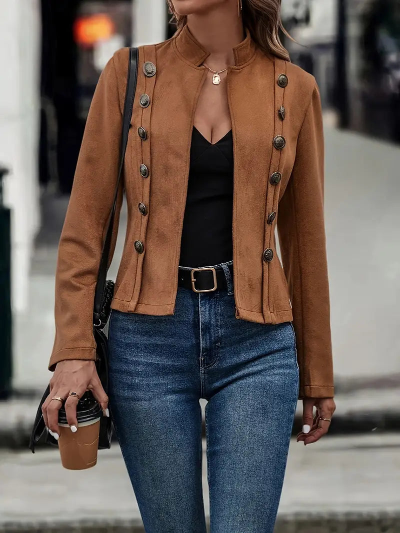 Brit & Boho™ I Windy Faux Suede Leather Jacket Brit & Boho | Fashion & Boutique