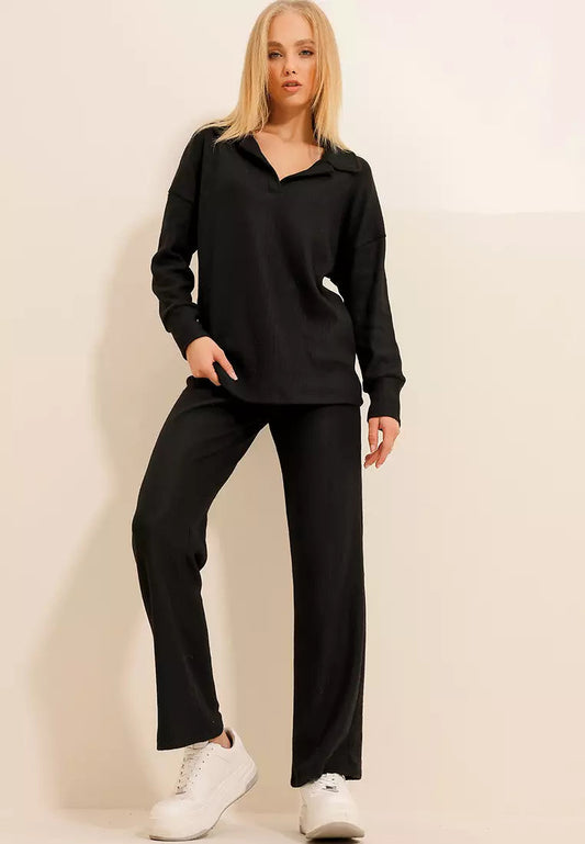 Brit & Boho™ I Alyssa Knit Top & Pants Set Brit & Boho | Fashion & Boutique