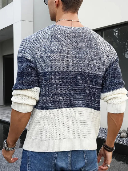 Brit & Boho™️ | The Orion Geometric Knit Pullover Brit & Boho | Fashion & Boutique