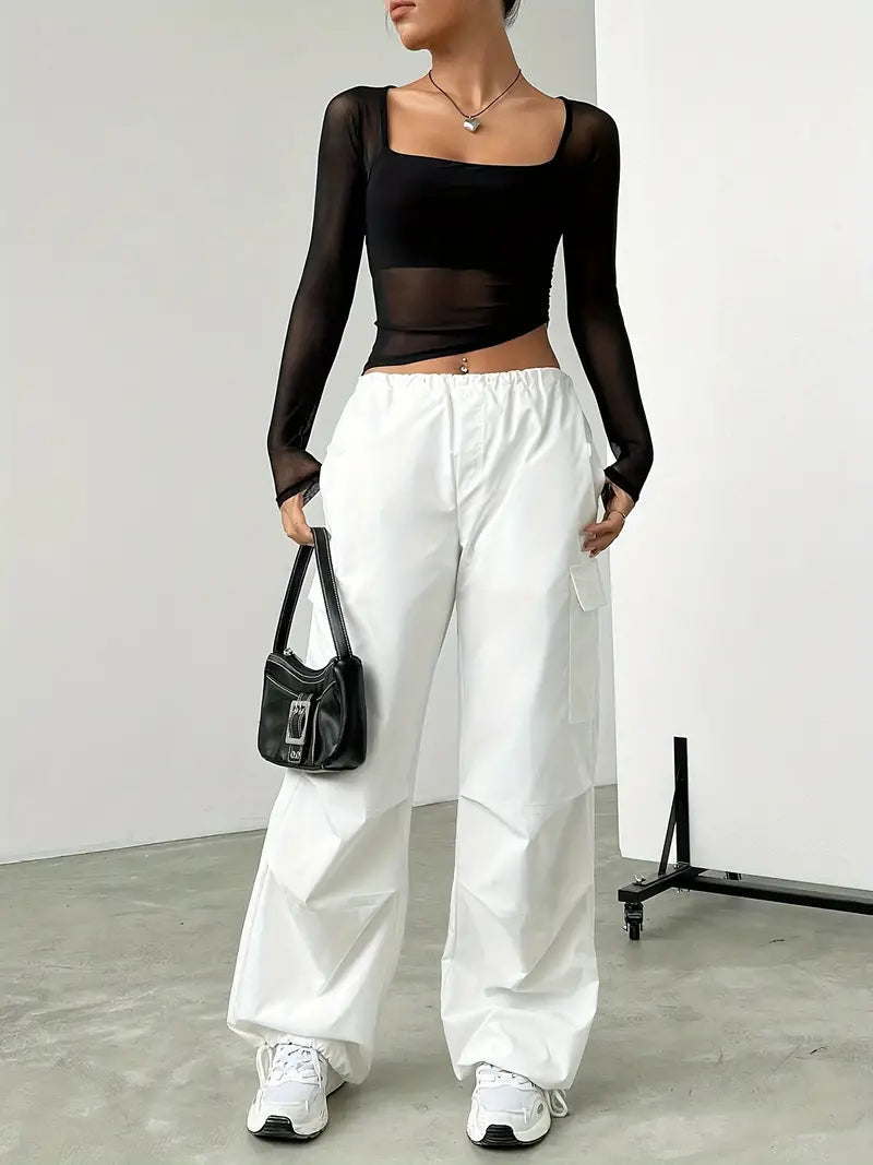 Brit & Boho™ I Shayne Women Regular Fit Square-Neck Crop Top Brit & Boho | Fashion & Boutique