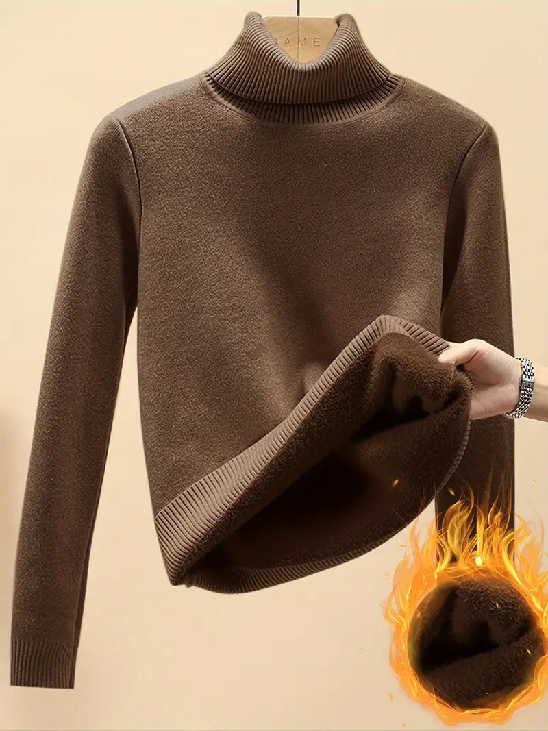 Brit & Boho™ I Jascent Thermal Turtleneck Top Brit & Boho | Fashion & Boutique