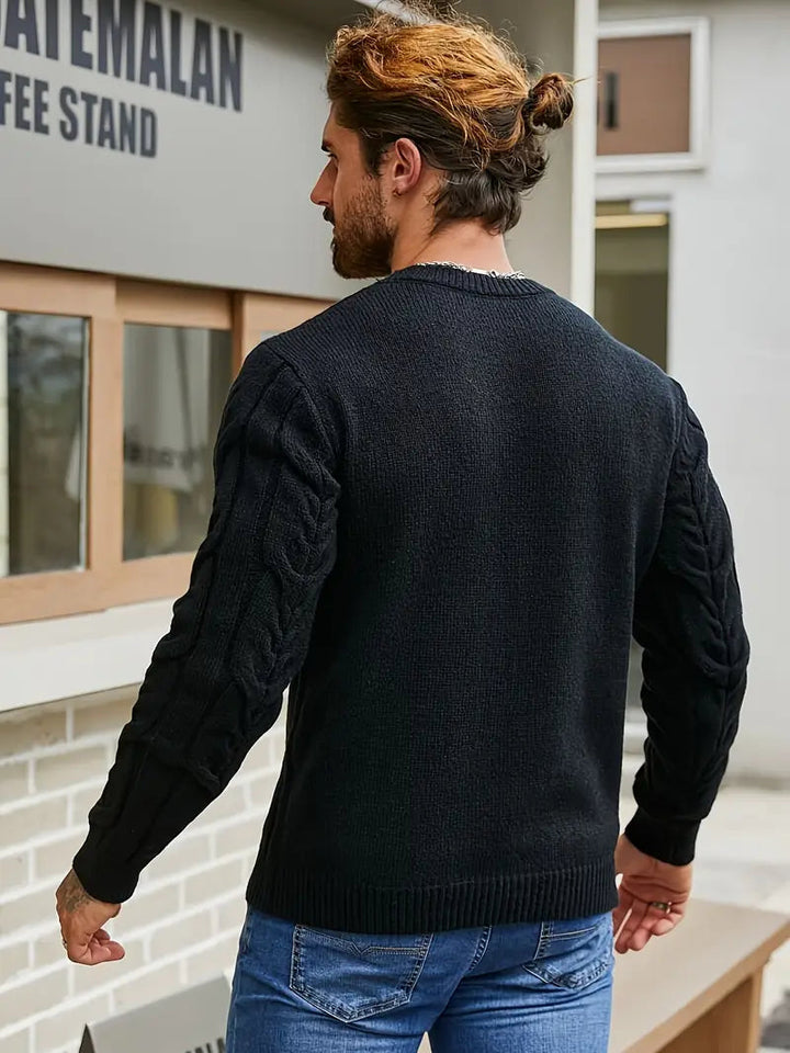 Brit & Boho™️ | Graphica Geo Knit Sweater Brit & Boho | Fashion & Boutique