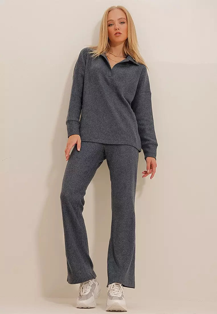 Brit & Boho™ I Alyssa Knit Top & Pants Set Brit & Boho | Fashion & Boutique
