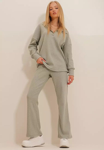 Brit & Boho™ I Alyssa Knit Top & Pants Set Brit & Boho | Fashion & Boutique