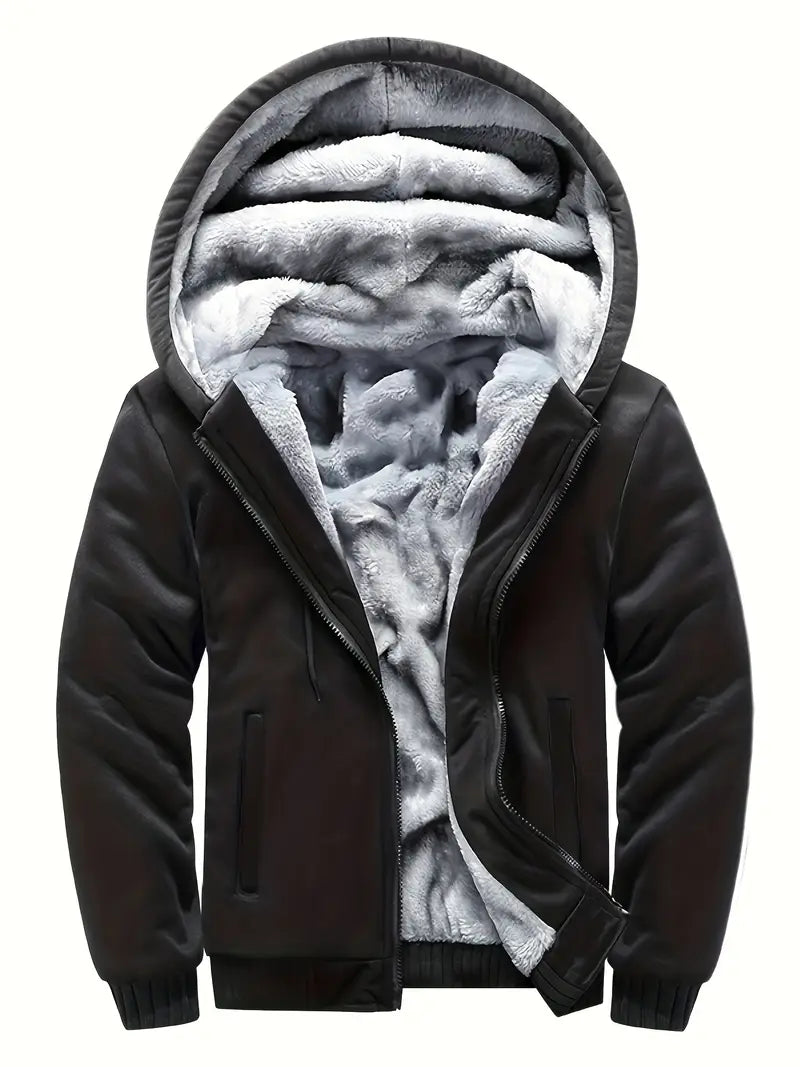 Brit & Boho™️ | Everest - Men's Fleece Hooded Jacket Brit & Boho | Fashion & Boutique