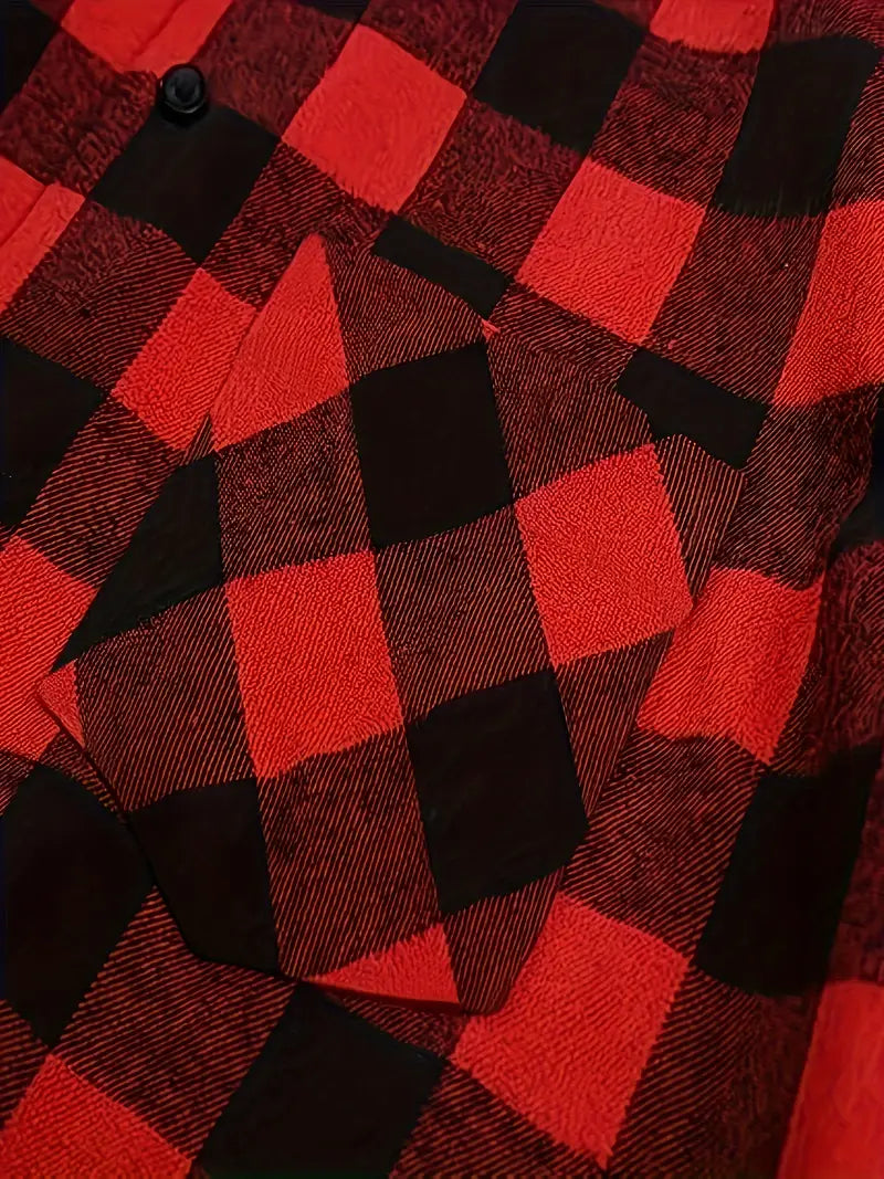 Brit & Boho™️ |  Timber Hooded Flannel Jacket Brit & Boho | Fashion & Boutique