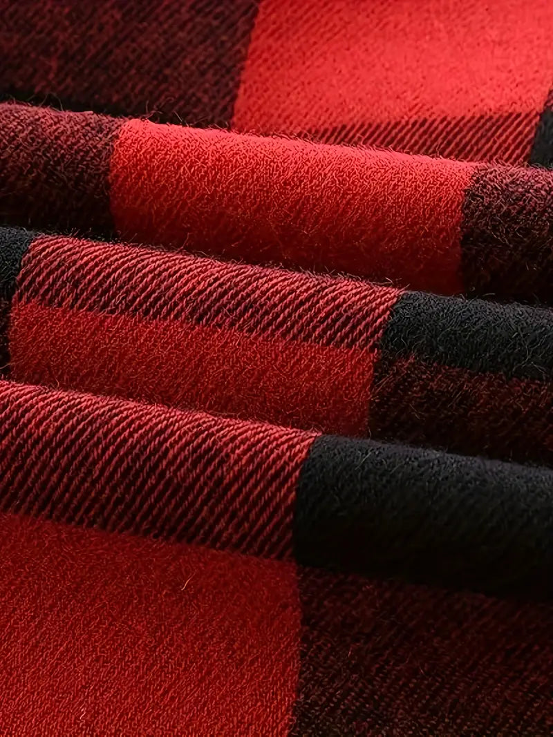 Brit & Boho™️ |  Timber Hooded Flannel Jacket Brit & Boho | Fashion & Boutique