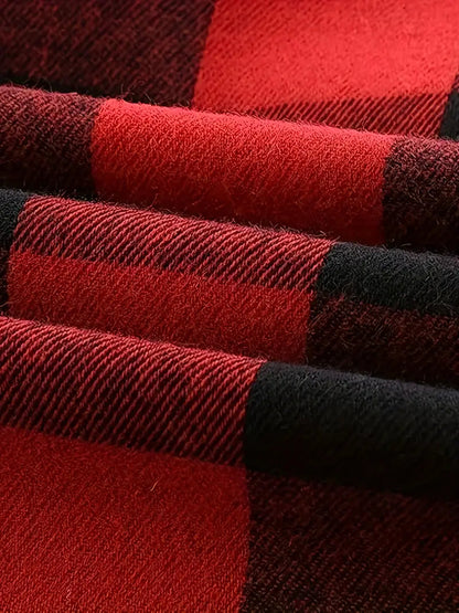 Brit & Boho™️ |  Timber Hooded Flannel Jacket Brit & Boho | Fashion & Boutique