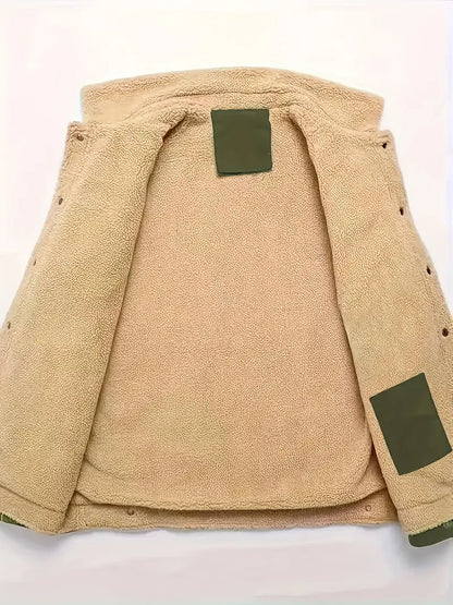 Brit & Boho™️ |  Classic Tailored Men's Coat with Notch Collar Brit & Boho | Fashion & Boutique