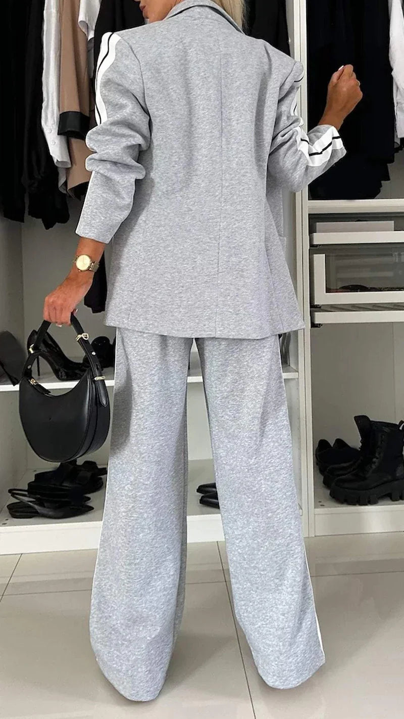 Brit & Boho™️ I Vice Casual Suit Gray Brit & Boho | Fashion & Boutique