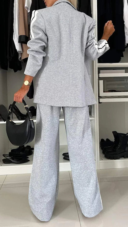 Brit & Boho™️ I Vice Casual Suit Gray Brit & Boho | Fashion & Boutique