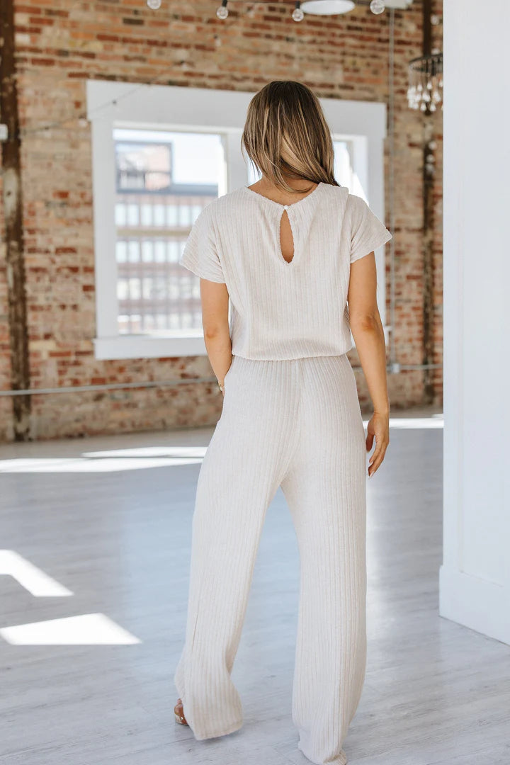 Brit & Boho™ I Robyn Ribbed Jumpsuit Brit & Boho | Fashion & Boutique