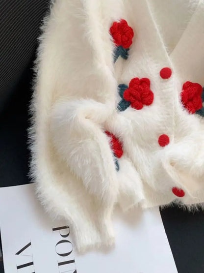 Brit & Boho™ | Savannah 3D Flower Sweaters - Brit & Boho | Fashion & Boutique